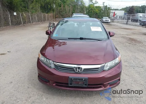 2012 Honda Civic Ex-L из США, поврежденный, VIN 19XFB2F90CE348334